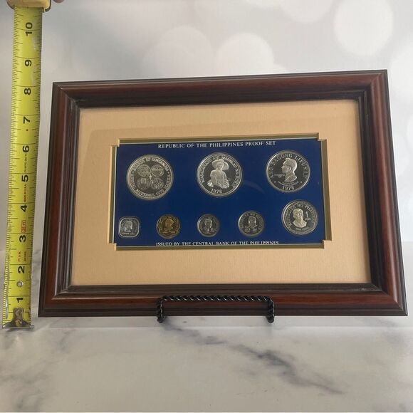 1976 Republic of the Philippines 8-Coin Proof Set w/ Certificate of Authenticity - Picture 3 of 8